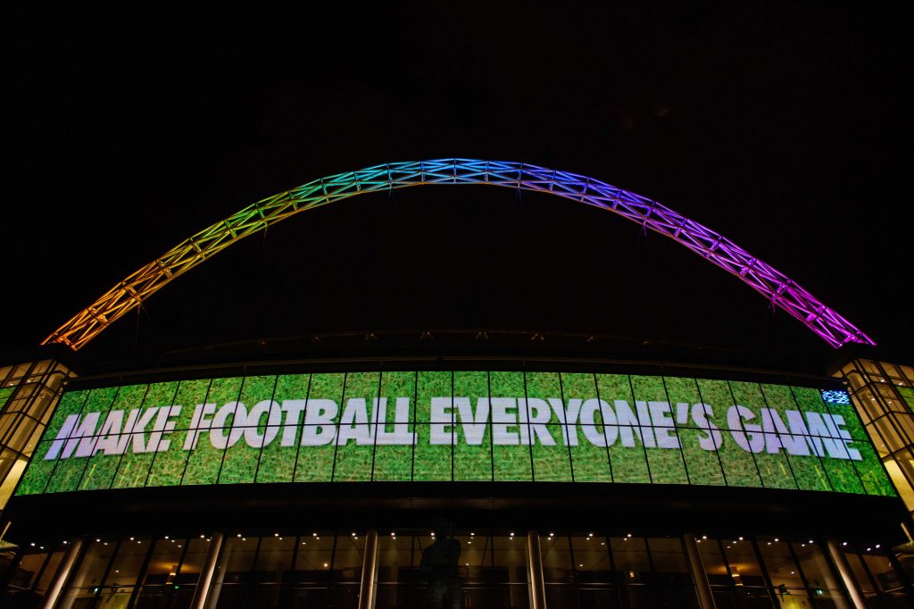 Is it more publicly accepted to be LGBTQ+ in women’s football?