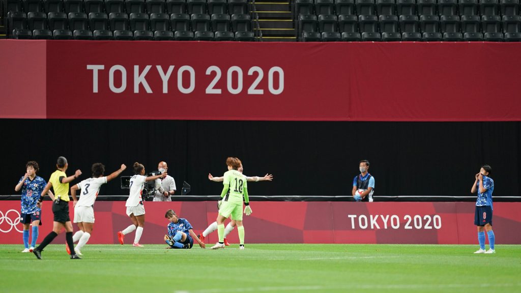 White on target again as Team GB record single goal victory over Japan