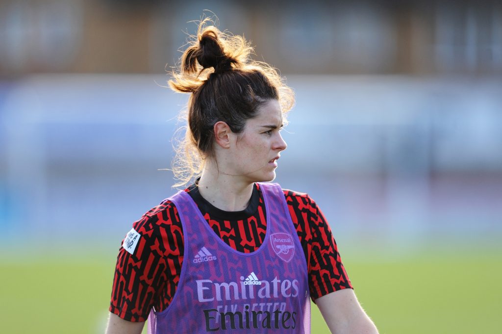 ‘It’s a lovely number’ – Arsenal’s Beattie proud of potential half-century of UEFA appearances