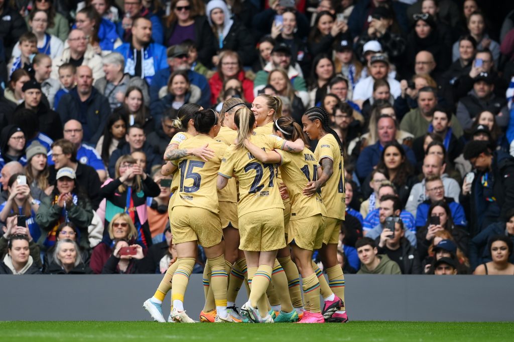 Barcelona record narrow first leg victory over Chelsea in UWCL semi-final