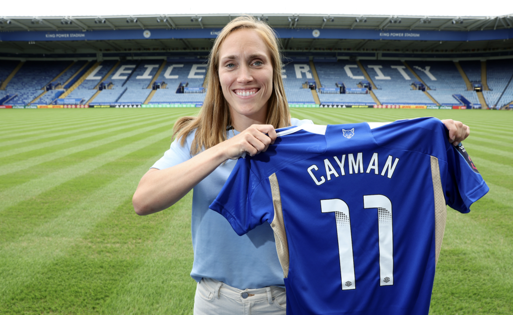Leicester City complete the signing of Belgian international midfielder Cayman