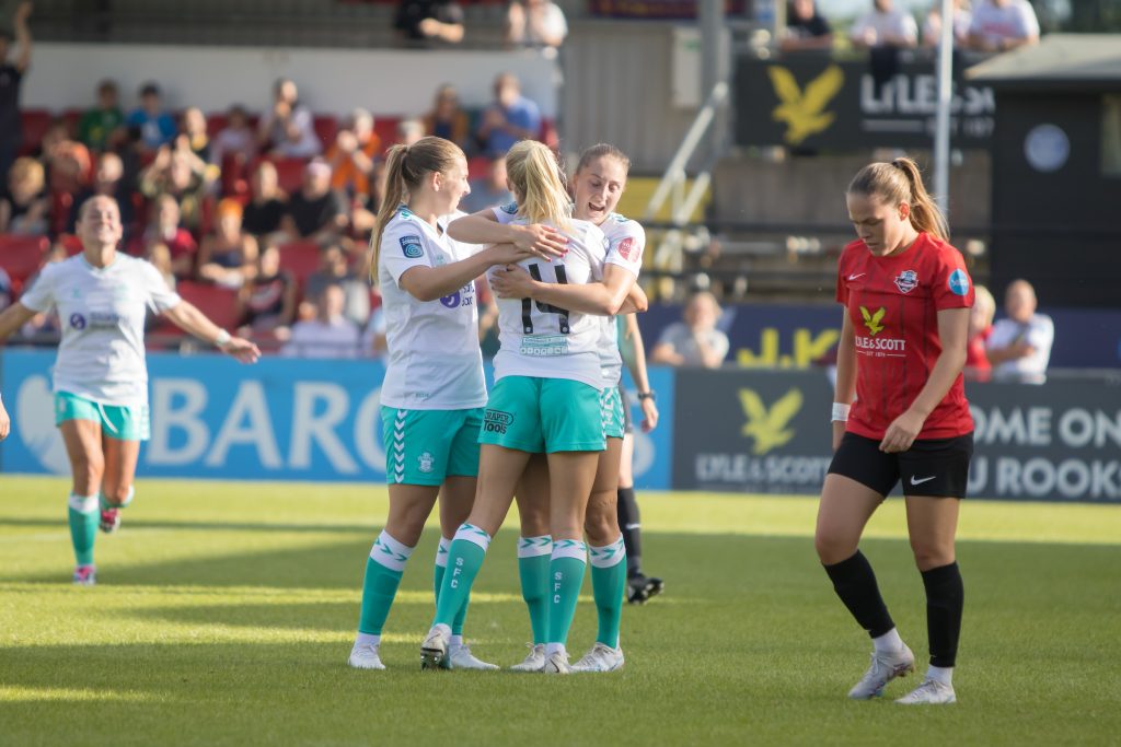Southampton off to a flyer with big win at Lewes