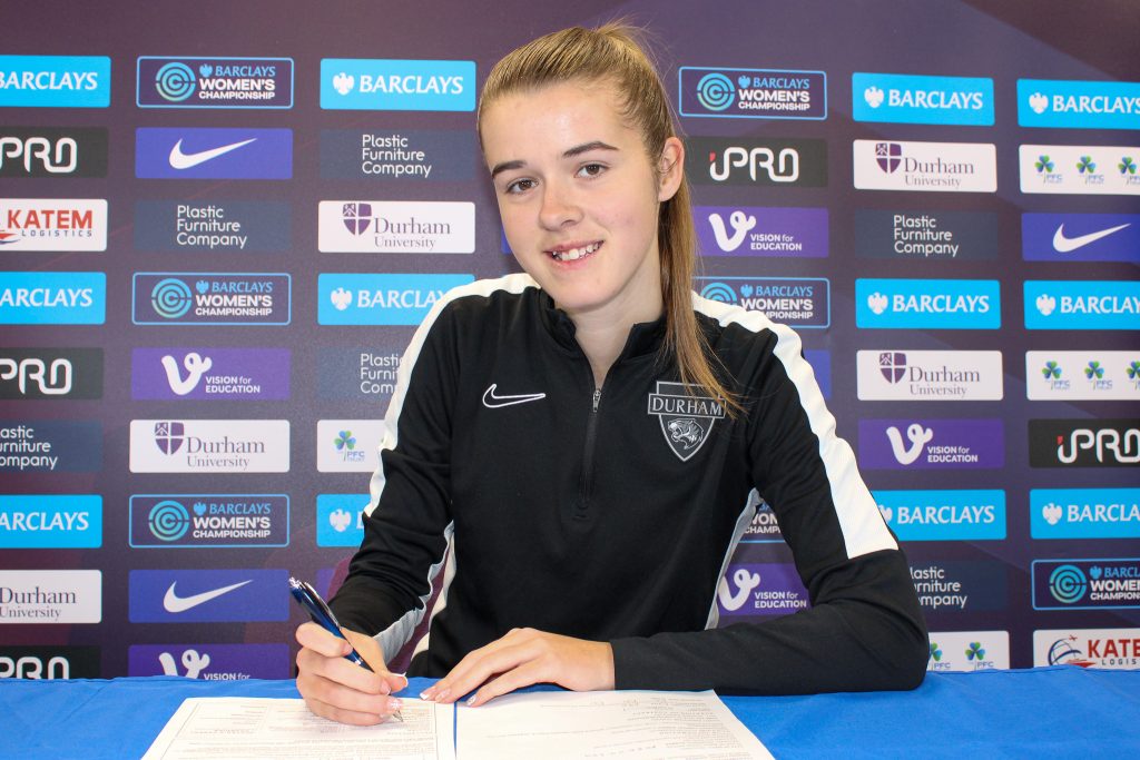 Durham defender Wilson signs first professional deal