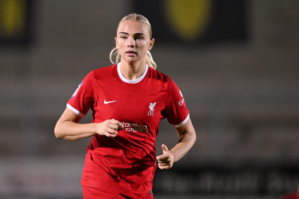 Knee injury sidelines Liverpool midfielder Lundgaard for the remainder of the season