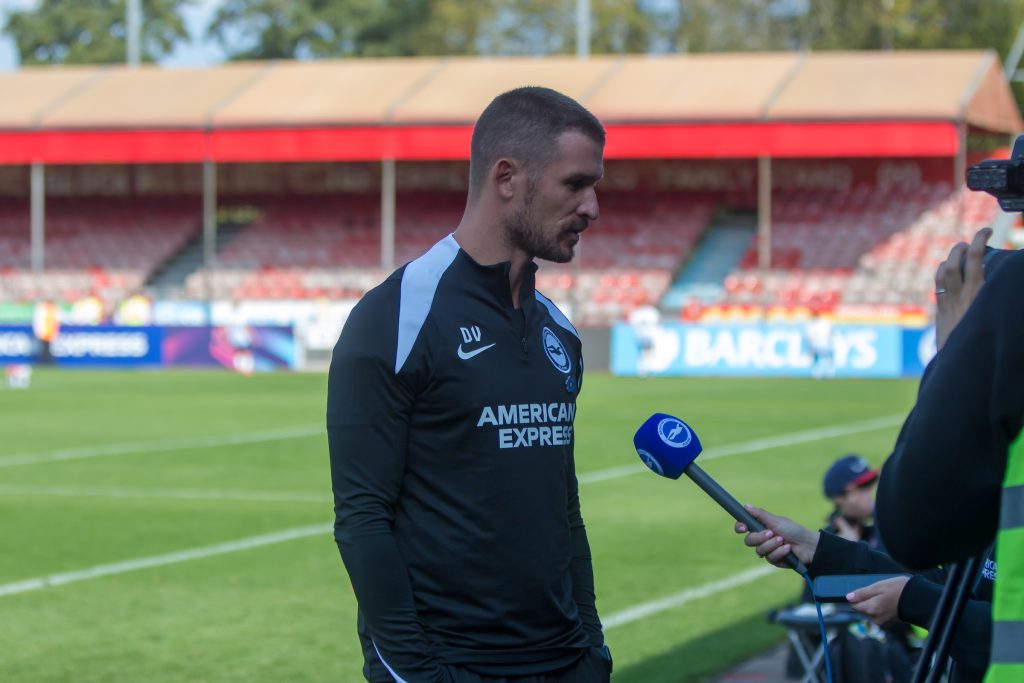 Vidošić keen for Brighton to improve away form as they face Spurs