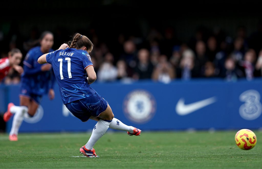 Chelsea record narrow victory over Manchester United at Kingsmeadow