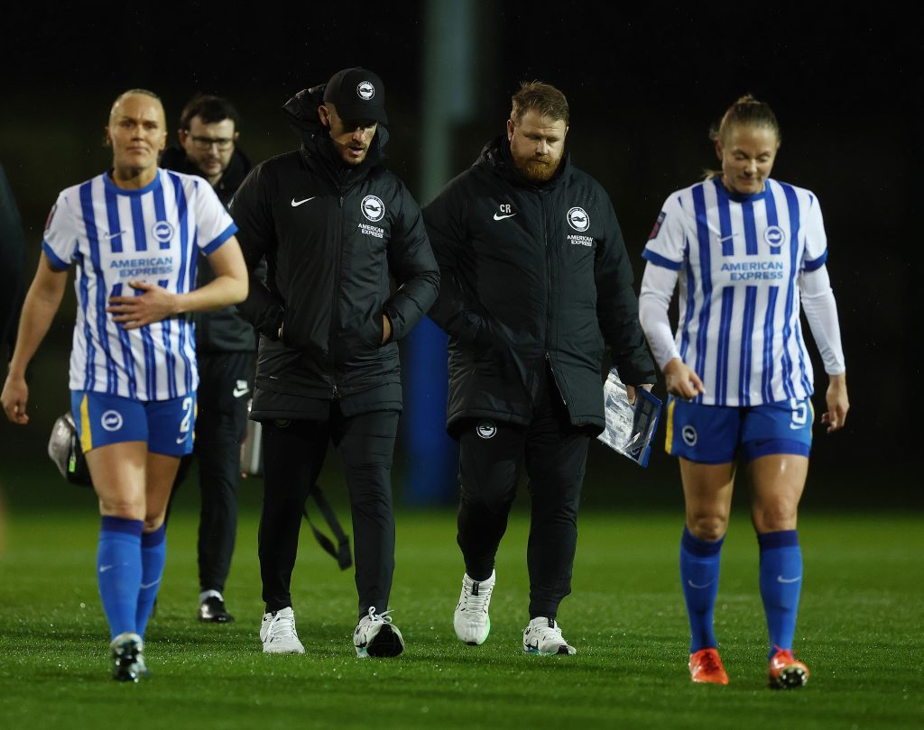 Brighton aiming for best possible final home game says assistant boss Roberts