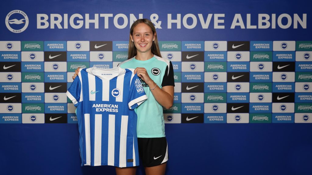 Brighton & Hove Albion defender McEwan signs first professional deal