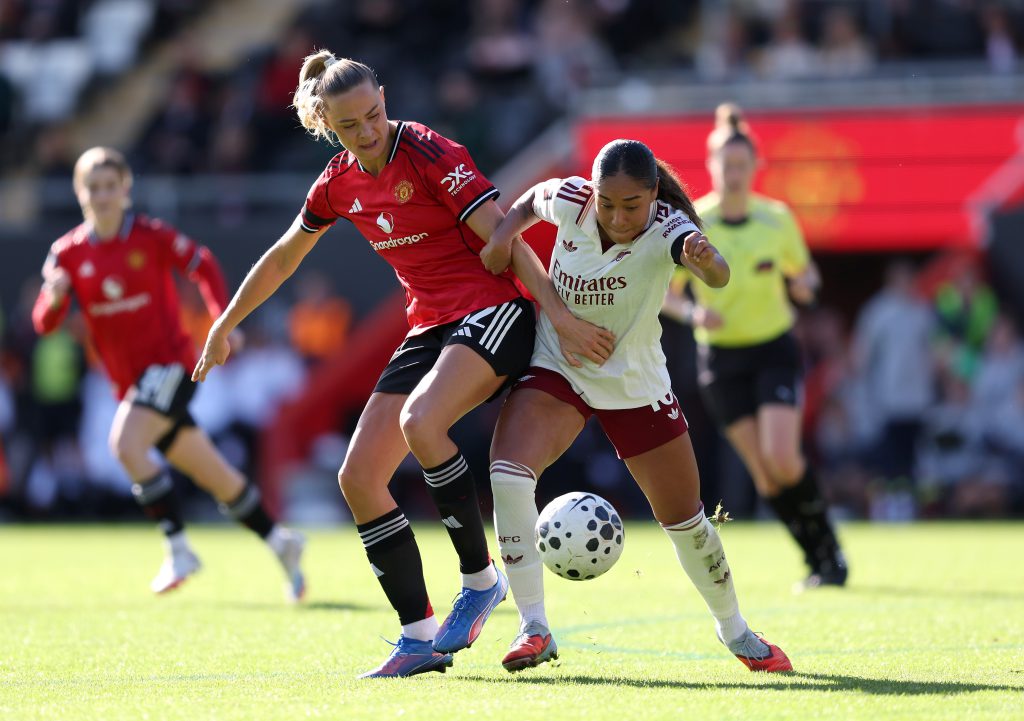 Manchester United and Arsenal battle out goalless draw in Leigh