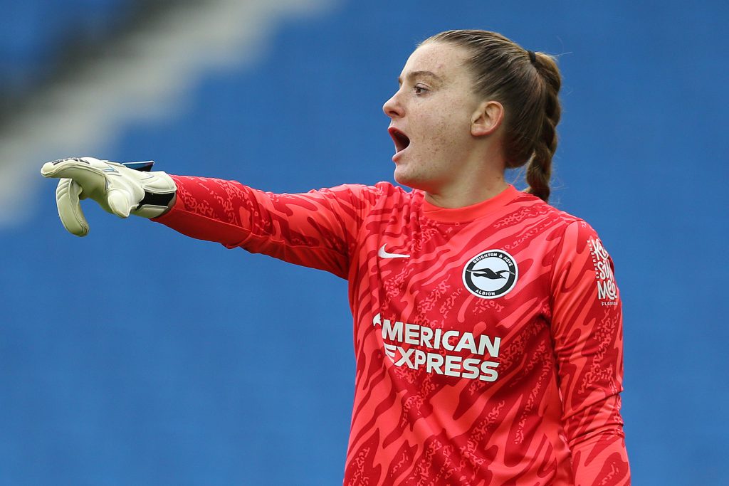 Brighton keeper Baggaley receives England call-up as Wubben-Moy withdraws