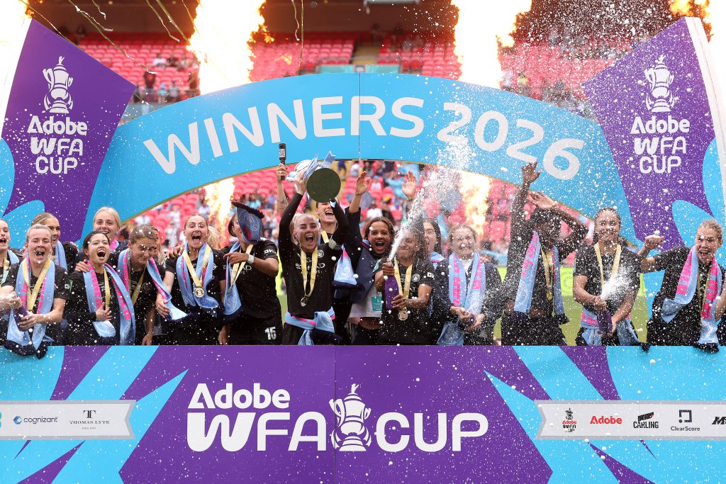 Manchester City win the Adobe Women’s FA Cup with four-goal demolition of Brighton